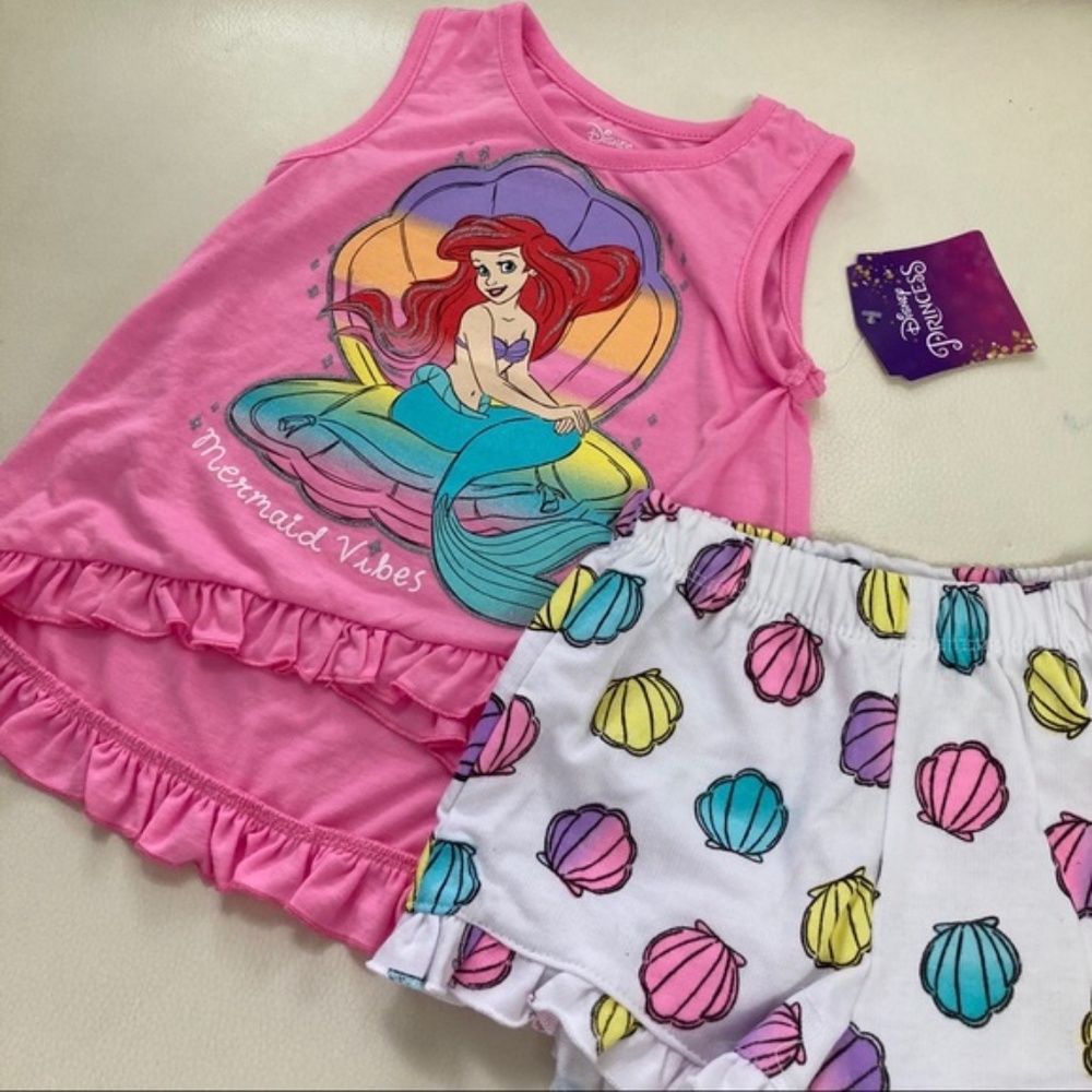 Disney Ariel cute shorts set - Picture 4 of 5